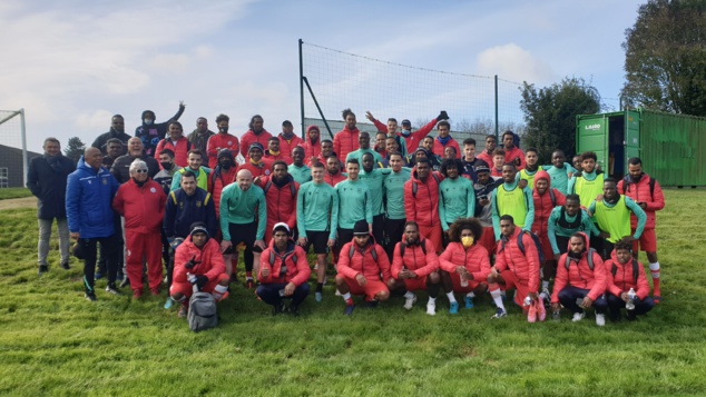 Les cagous en visite à la Jonelière / Sélection A - FC Nantes (Photos)