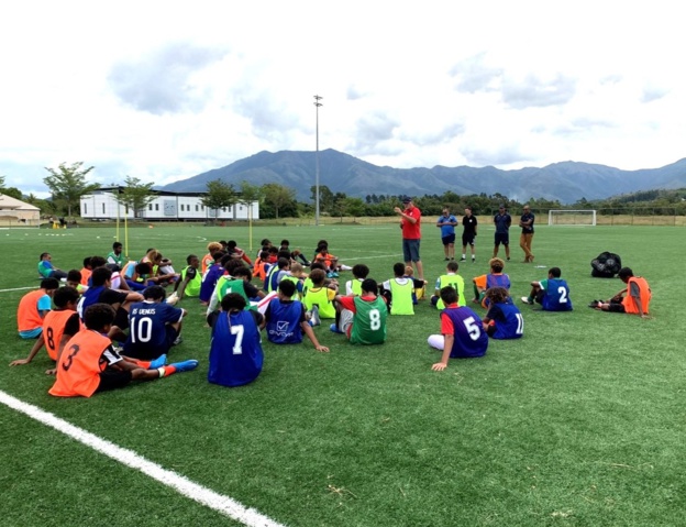Durant deux jours, cinquante jeunes footballeurs ont participé au concours d'entrée de l'Académie, mis en place par un staff technique très avisé.