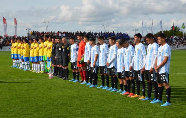 De grands pays du football s'invitent tous les ans au Mondial de Montaigu, en Vendée. Photo : Mondial de Montaigu