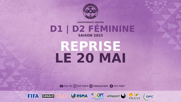 Place à la D1 et la D2 FEMININE : démarrage le samedi 20 mai | Football Féminin