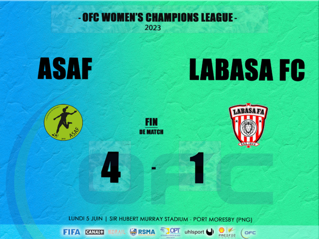 L'ASAF enchaîne un second succès (4-1) | OFC WOMEN'S CHAMPIONS LEAGUE (Day 3)