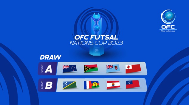 OFC FUTSAL NATION'S CUP : 14 joueurs cagous retenus + 8 sur la liste complémentaire | LISTE OFFICIELLE
