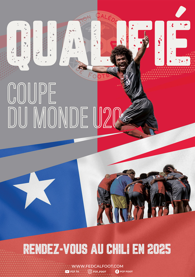 GO TO CHILI (!) | Qualification de la Nouvelle-Calédonie à la COUPE DU MONDE U-20 de la FIFA 