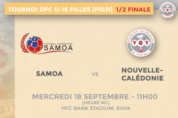 CALEDOFOOT n°15 | La Sélection U-16 Filles NC aux FIDJI [Partie 1] = le mondial se joue ce mercredi face aux SAMOA (11H00)