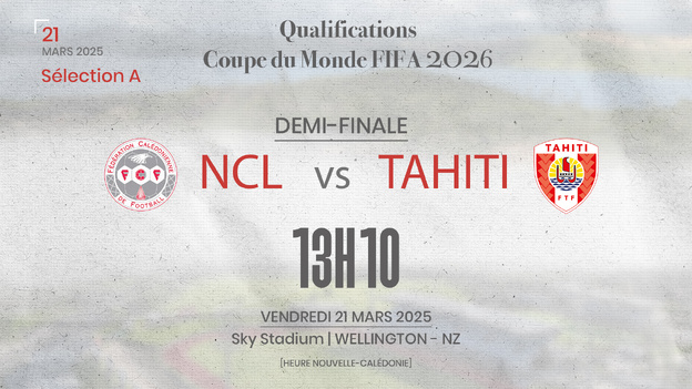 Un choc CALÉDONIE / TAHITI qui vaudra de l'or | Qualifications Coupe du Monde de la FIFA 2026 - Résumé VIDEO NCL vs FIDJI