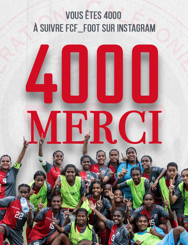 La page INSTRAGRAM atteint ses 4000 followers (FCF)