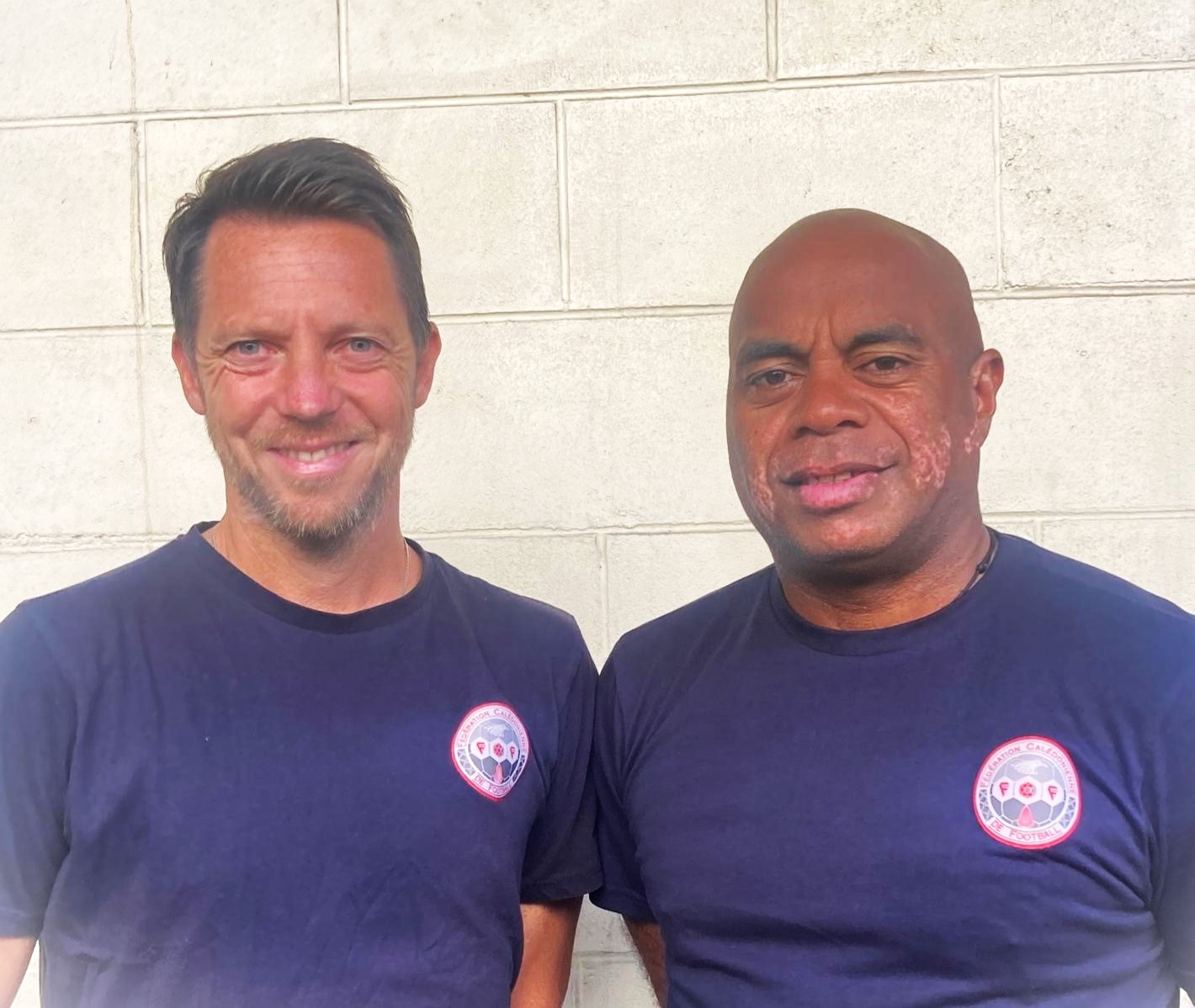 Le duo Johann SIDANER / Pierre WAJOKA (adjoint) guidera la Sélection A lors des 'Qualifs' Coupe du Monde. Coup d'envoi en octobre et novembre. Photo FCF