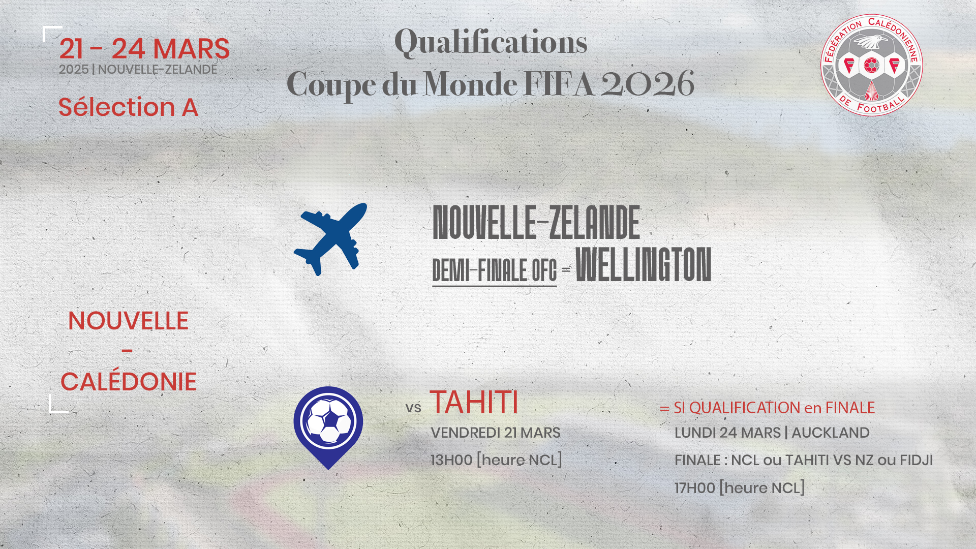 Les DEMIES de l'OCÉANIE en approche [21 mars] | Qualifications Coupe du Monde de la FIFA 2026