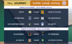 14ème étape pour la Super Ligue FUTSAL / Programme
