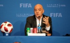 201 Millions de dollars USD de dédommagement accordé à la FIFA, pour le football / Communiqué FIFA - VIDEO (Président de la FIFA)