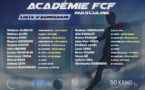 Académie fédérale masculine FCF : LISTE D'ADMISSION 2022