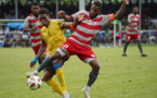 Photos : JEUX du PACIFIQUE 2023. César ZEOULA, ici lors de la demi-finale des Jeux du Pacifique 2023, remporté par la Nouvelle-Calédonie.