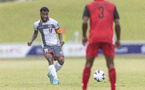 Crédit Photo : OFC via PHOTOTEK. César ZEOULA, très bon face aux papous, sera de nouveau un élément essentiel dans le groupe cagou face aux Salomon et Fidji.