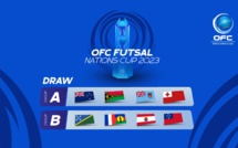 Salomon, Tahiti et les Samoa pour les cagous (Groupe B) | TIRAGE - OFC FUTSAL NATIONS CUP 2023 (octobre - NZ)